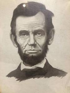 lot 58 image: Abe Lincoln by Dubowski