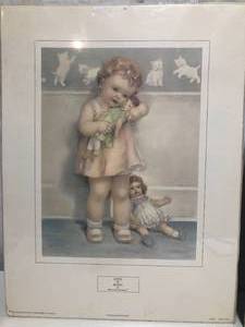 lot 81 image: Pair of Bessie Pease Gutmann Posters