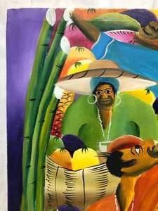 lot 79 image: Bryan Williams 95 Jamaica Painting