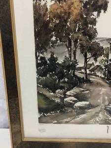 lot 88 image: City Watercolor #60250