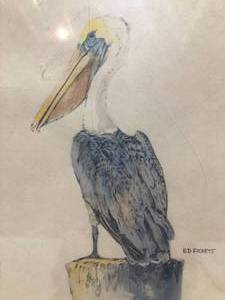 lot 111 image: Pelican by E.D. Fickett - numbered 130  200