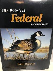 lot 117 image: 97-98 Federal Duck Stamp Print - Poster and Newsclipping