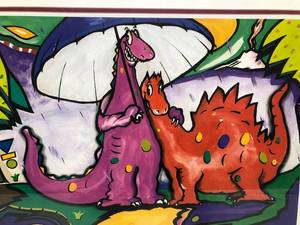 lot 86 image: Kids Dinosaur Picture