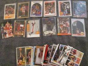 lot 13 image: 13. 40 Basketball Star Cards...