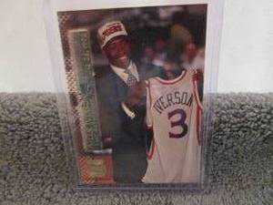 lot 15 image: 15. Allen Iverson Rookie Card...