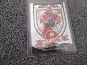 lot 25 image: 25. 2021 Prizm Trevor Lawrence Rook...