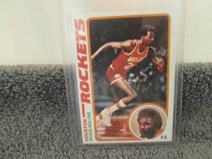 lot 31 image: 31. 1978-79 Topps Moses Malone Card...
