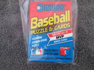 lot 50 image: 50. 6 Packs 1989 Donruss Baseball...