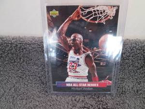 lot 52 image: 52. 1993-94 Upper Deck Michael Jord...