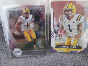 lot 62 image: 62. 2021 Ja Marr Chase Rookie Cards...