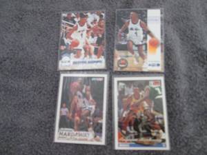 lot 70 image: 70. 4 Anfernee Hardaway Rookie Card...