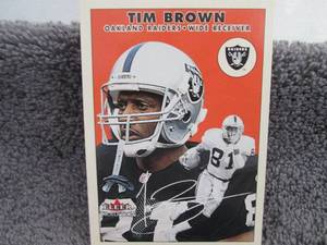 lot 80 image: 80. 40 Tim Brown Cards...