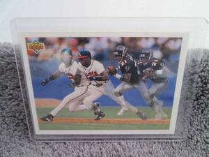 lot 81 image: 81. 1993 Upper Deck Deion Sanders S...