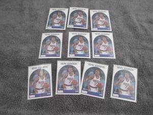 lot 86 image: 86. 10 Kevin Johnson Rookie Cards...