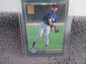lot 91 image: 91. 2001 Topps Ichiro Suzuki Rookie...