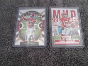 lot 93 image: 93. Patrick Mahomes Cards...
