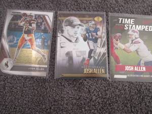 lot 95 image: 95. 2021 Josh Allen Cards...