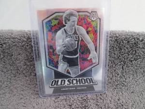 lot 101 image: 101. 2019 Mosaic Larry Bird Card...