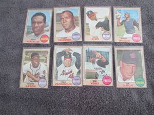 lot 108 image: 108. 1968 Topps Baseball Cards...