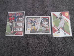 lot 116 image: 116. Tom Brady Cards...