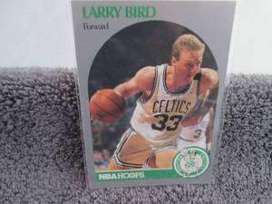 lot 118 image: 118. 15 Larry Bird Cards...