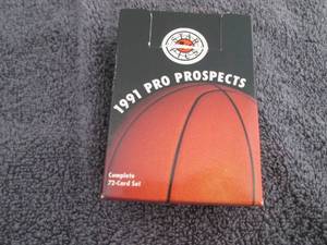 lot 122 image: 122. 1991 Pro Prospects Basketball ...
