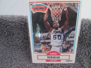 lot 124 image: 124. 40 David Robinson Cards...