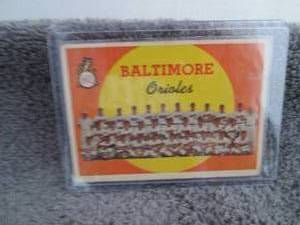 lot 129 image: 129. 1959 Topps Baltimore Orioles T...