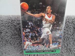 lot 143 image: 143. Allen Iverson Cards...