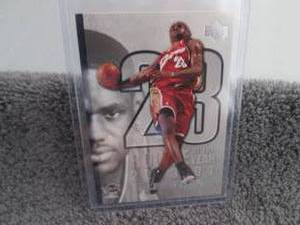 lot 144 image: 144. 2005 Upper Deck LeBron James I...