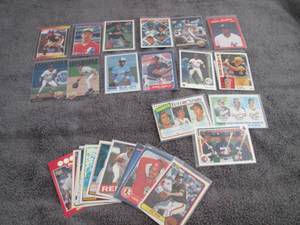 lot 145 image: 145. 30 Baseball Rookie Cards...