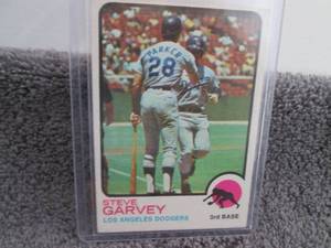 lot 152 image: 152. 1973 Topps Steve Garvey Card...