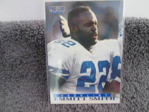 lot 155 image: 155. Emmitt Smith Cards...