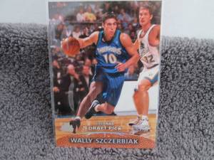 lot 163 image: 163. 9 Wally Szczerbiak Rookie Card...