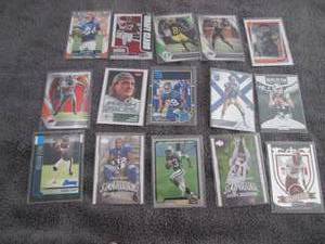 lot 173 image: 173. 15 Football Rookie Cards...