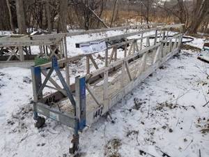 1999 Tractel Modular Platform 20 Swing Lift Scaffolding