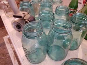 Lot of (5) Vintage Ball Mason Jars