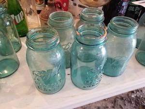 Lot of (5) Vintage Ball Mason Jars
