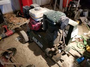 Rolair Air Compressor, Gas Honda GX270