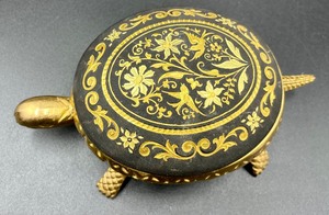 lot 205 image: Musical Turtle Trinket Box