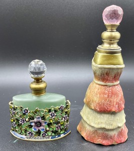 lot 68 image: Two Decorative Perfume Bottles