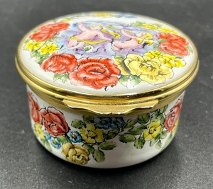 lot 268 image: Fine Birmingham Enamels Trinket Box