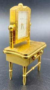 lot 241 image: Miniature Seth Thomas Dresser Clock