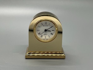 lot 125 image: Bulova Miniature Collectible Clocks