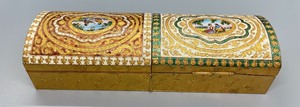 lot 135 image: Beautifully Detailed Double Reversed Trinket Box