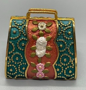 lot 278 image: Precious Purse Themed Trinket Boxes