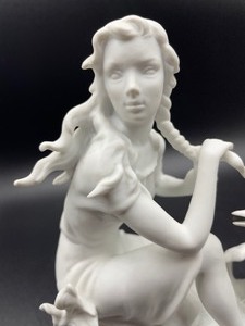 lot 300 image: Figural Statue by Kaiser of West Germany