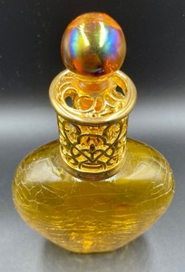 lot 303 image: Amazing Art Glass Oil Candle