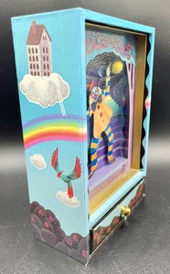 lot 316 image: Washino Dancing Clown Music Box