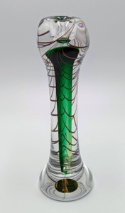 lot 30 image: Adam Jablonski Crystal Candle Holder